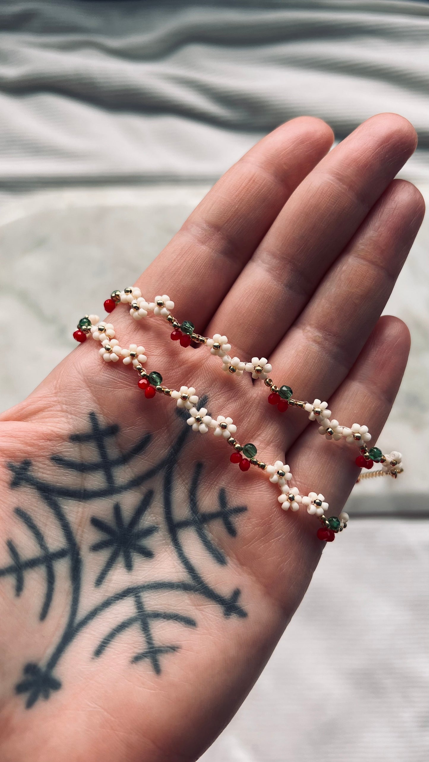 Choker - Wiśnie.