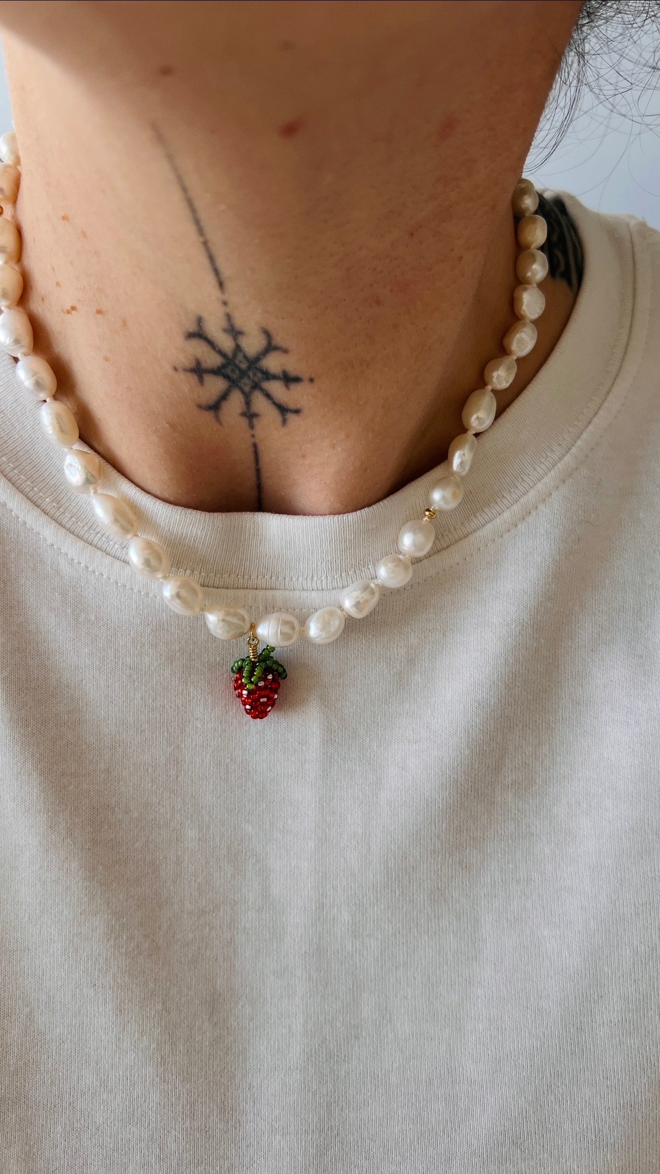 Naszyjnik - Strawberry Kiss.