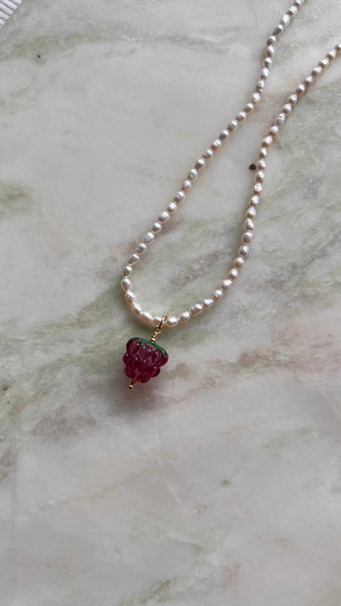 Perłowa malinka. Mini.