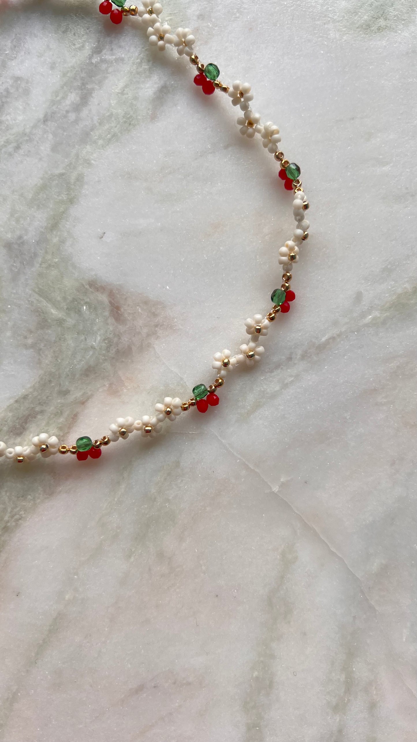 Choker - Wiśnie.