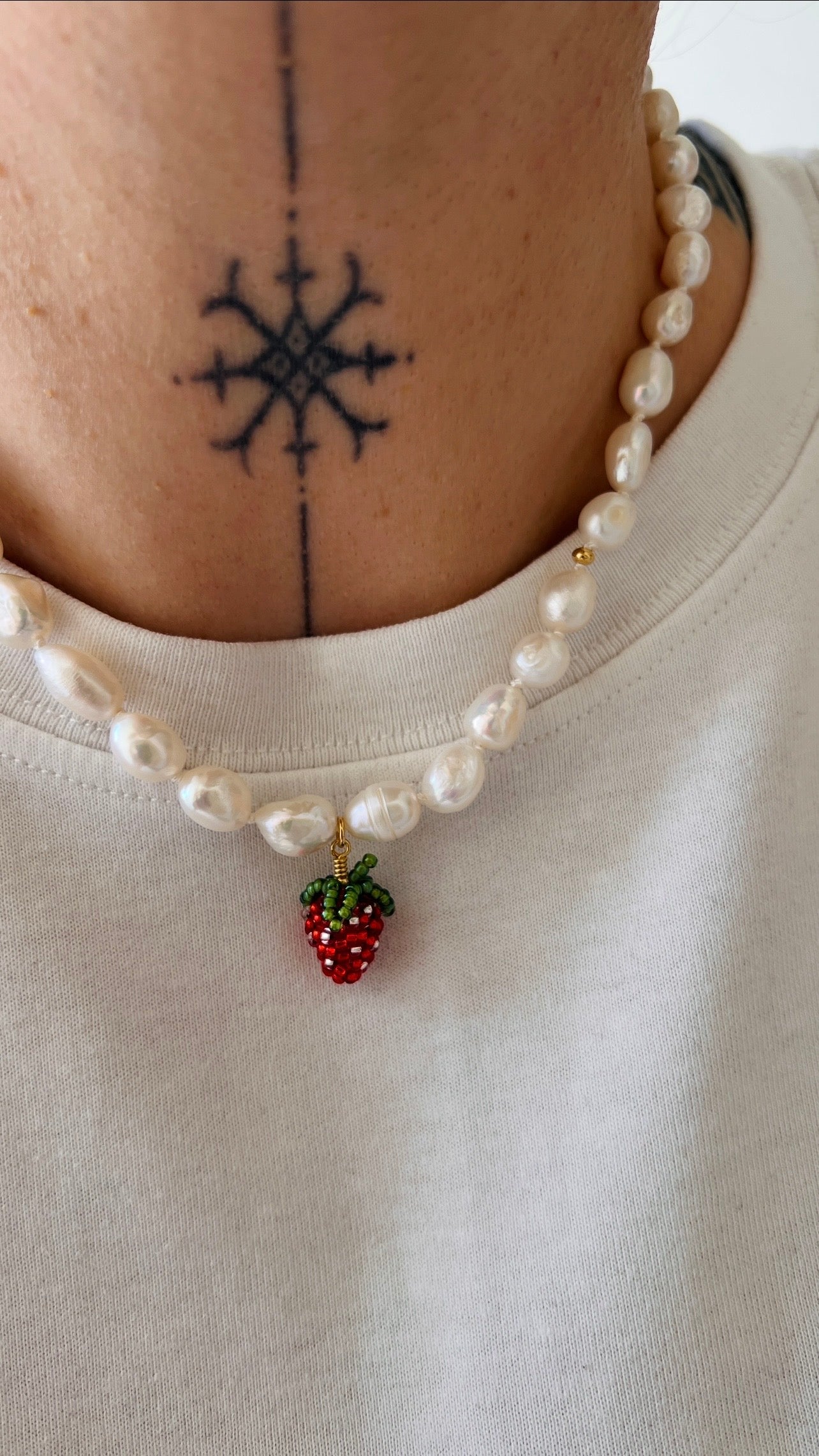 Naszyjnik - Strawberry Kiss.