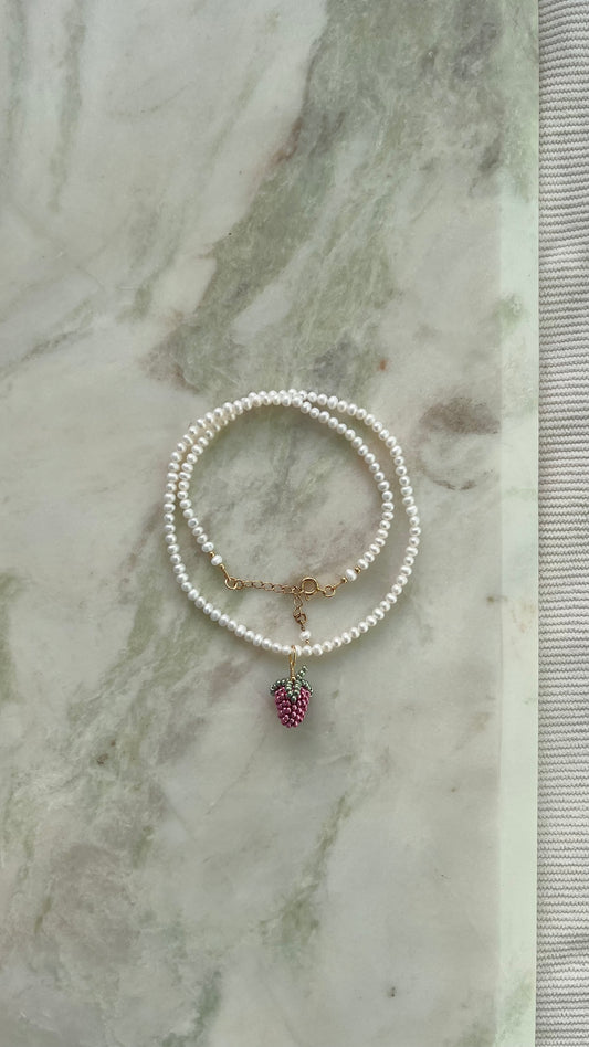 Truskawkowy pocałunek.