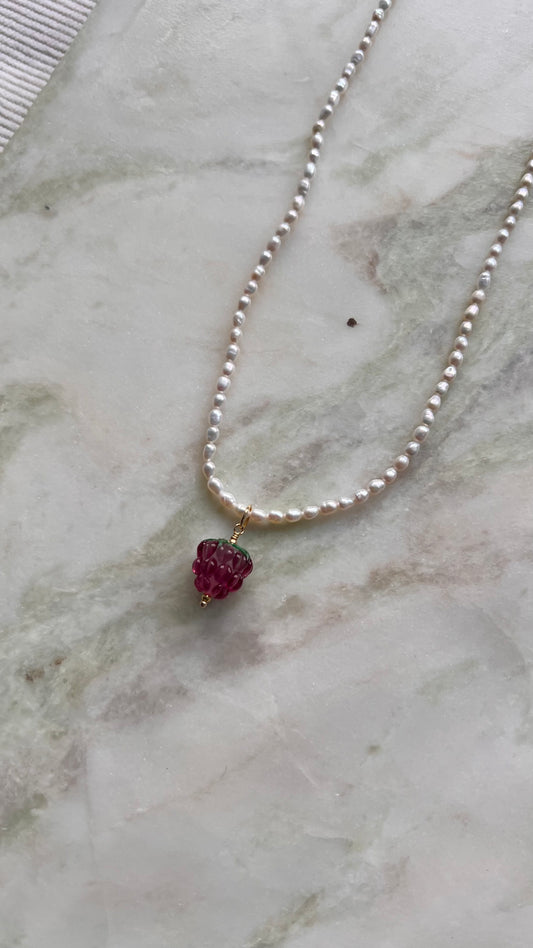 Perłowa malinka. Mini.