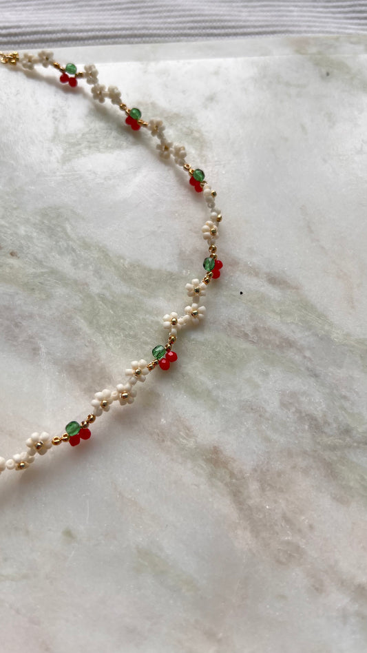 Choker - Wiśnie.