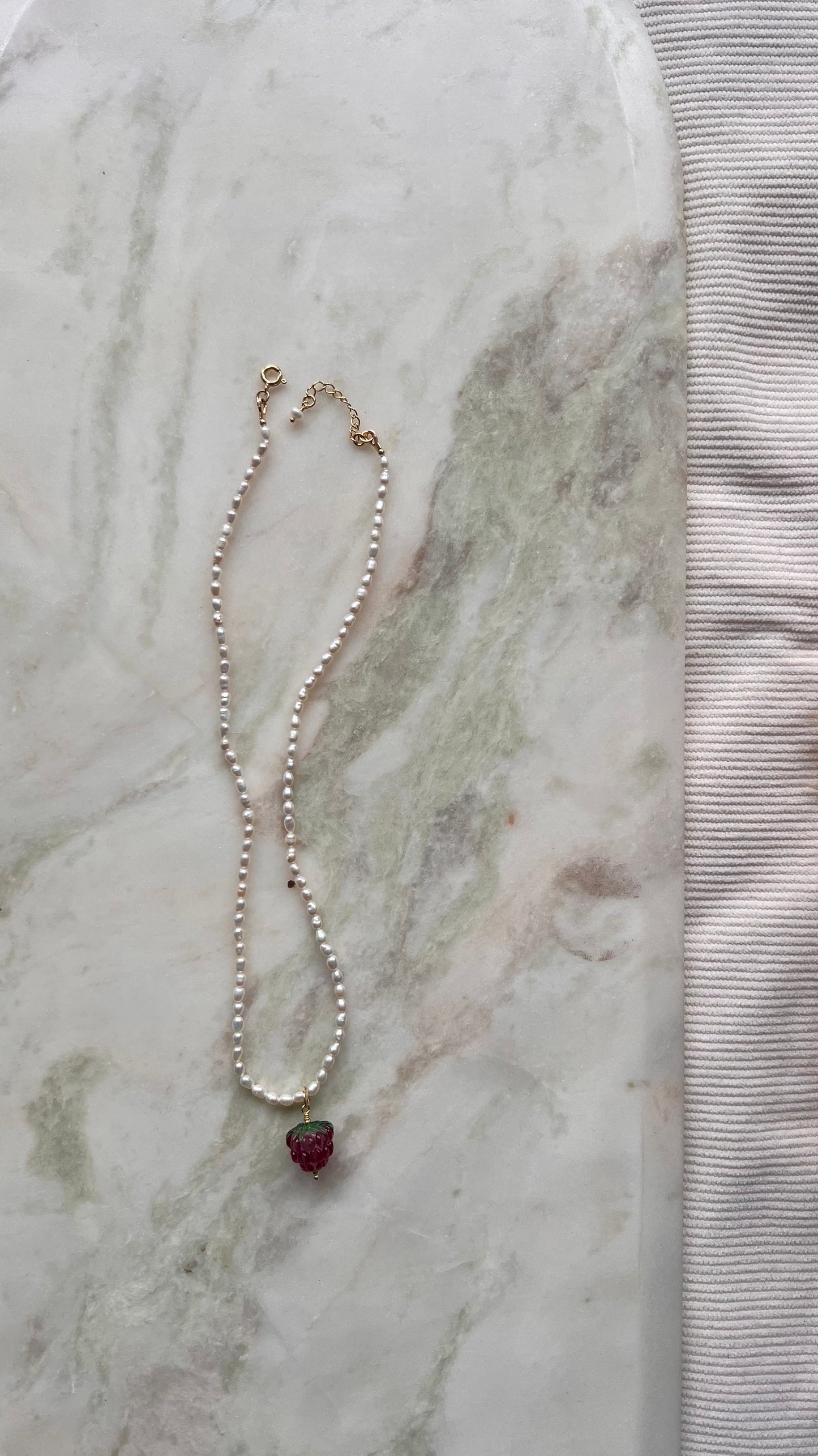 Perłowa malinka. Mini.