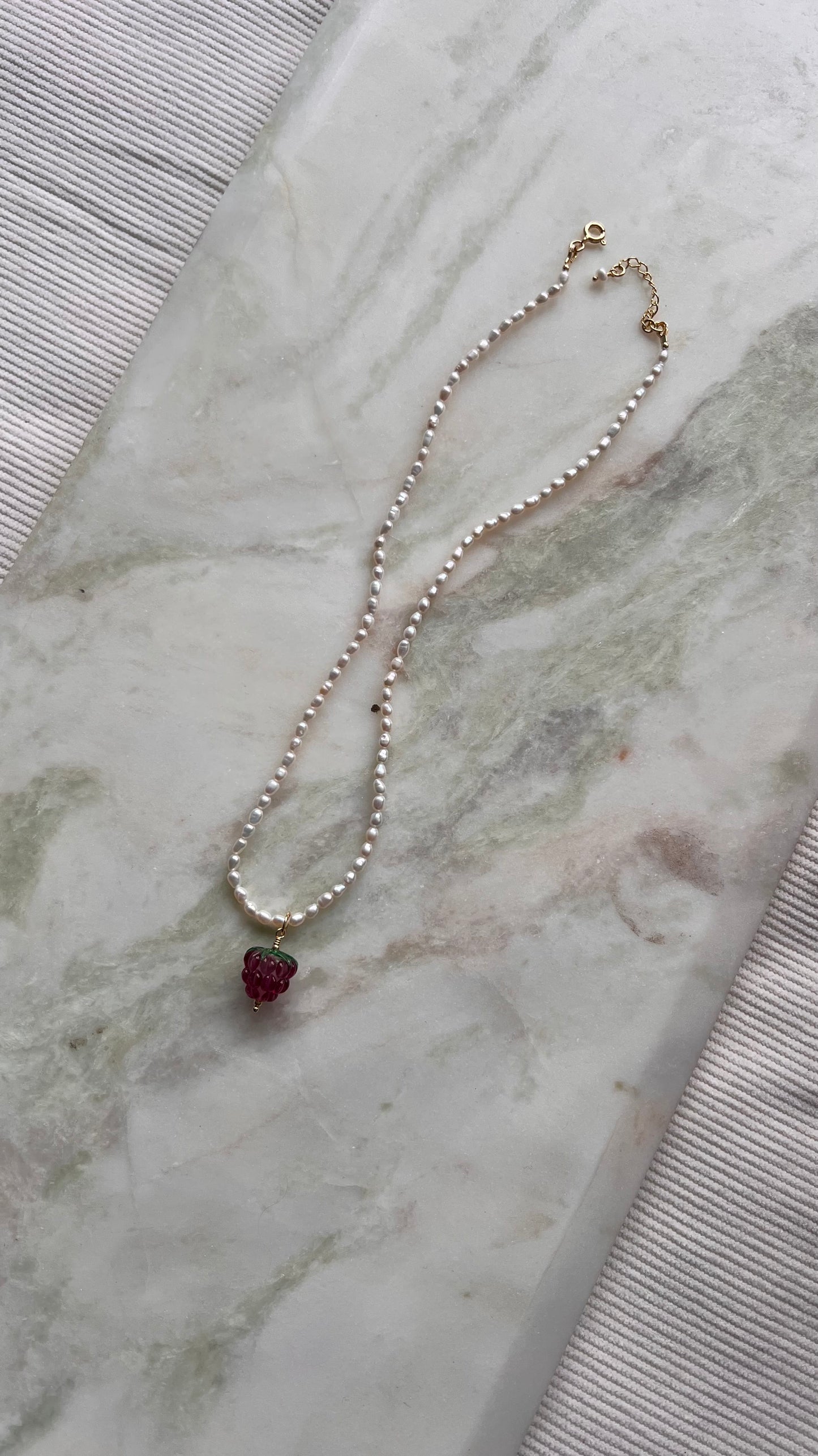 Perłowa malinka. Mini.