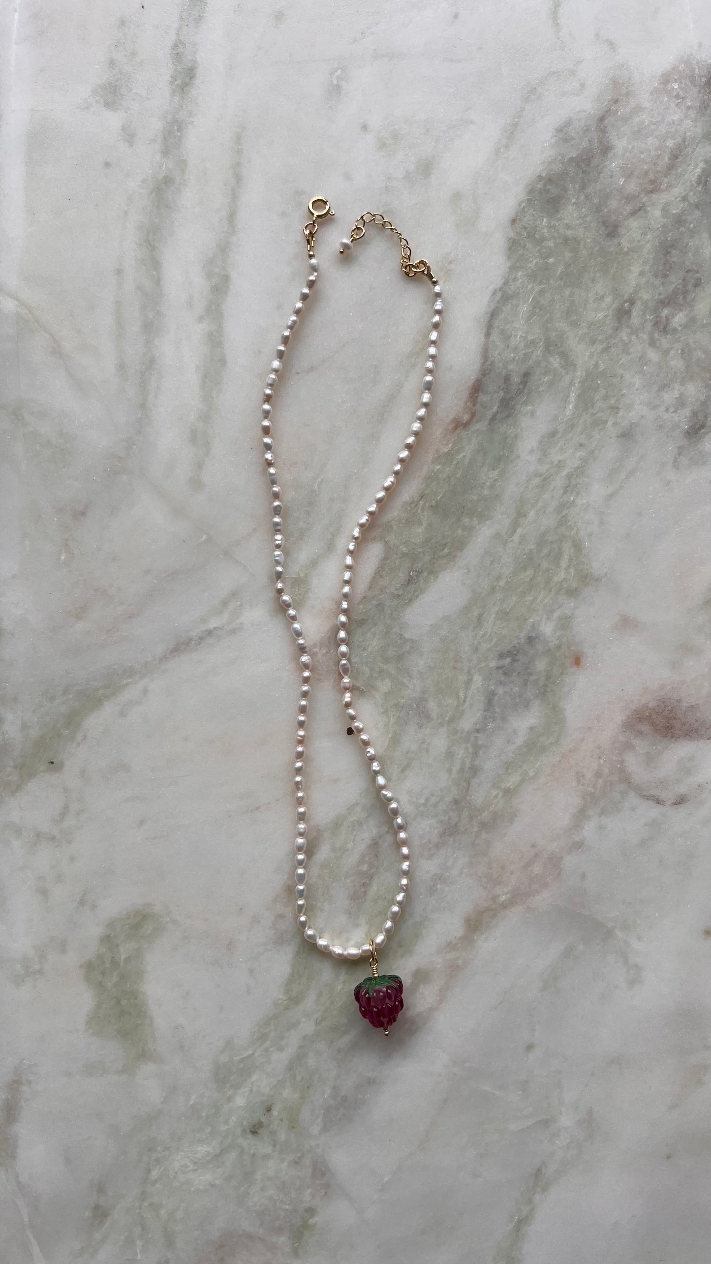 Perłowa malinka. Mini.