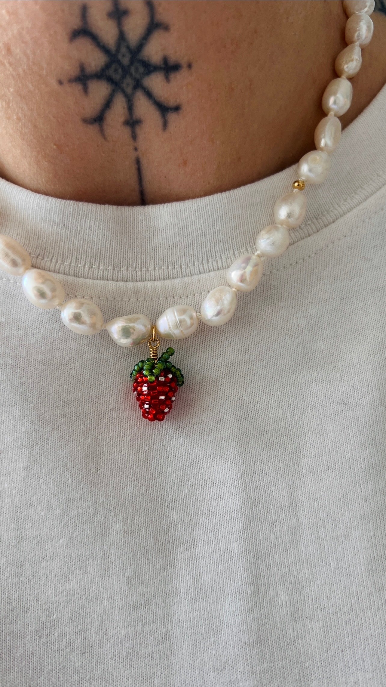 Naszyjnik - Strawberry Kiss.