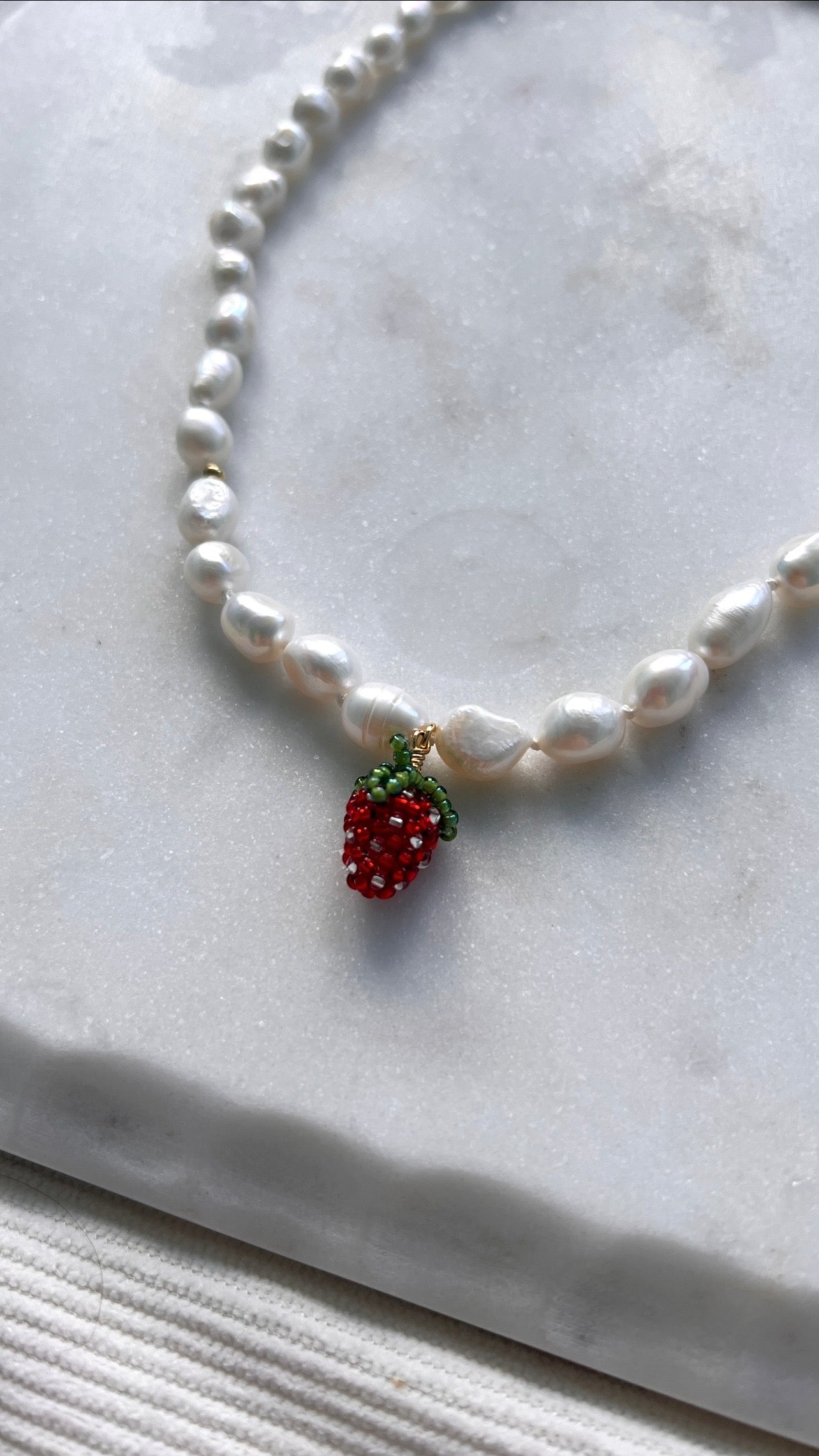 Naszyjnik - Strawberry Kiss.