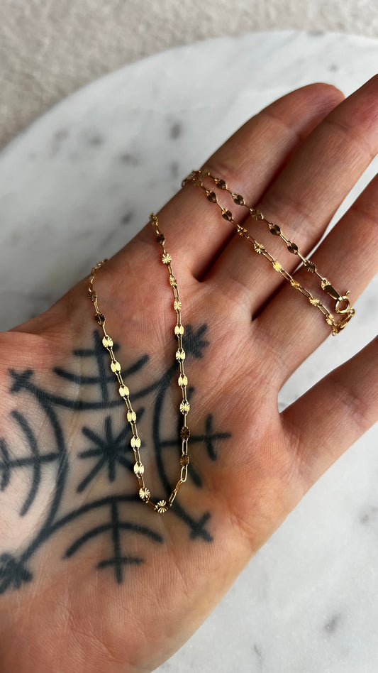 Łańcuszek słoneczko.