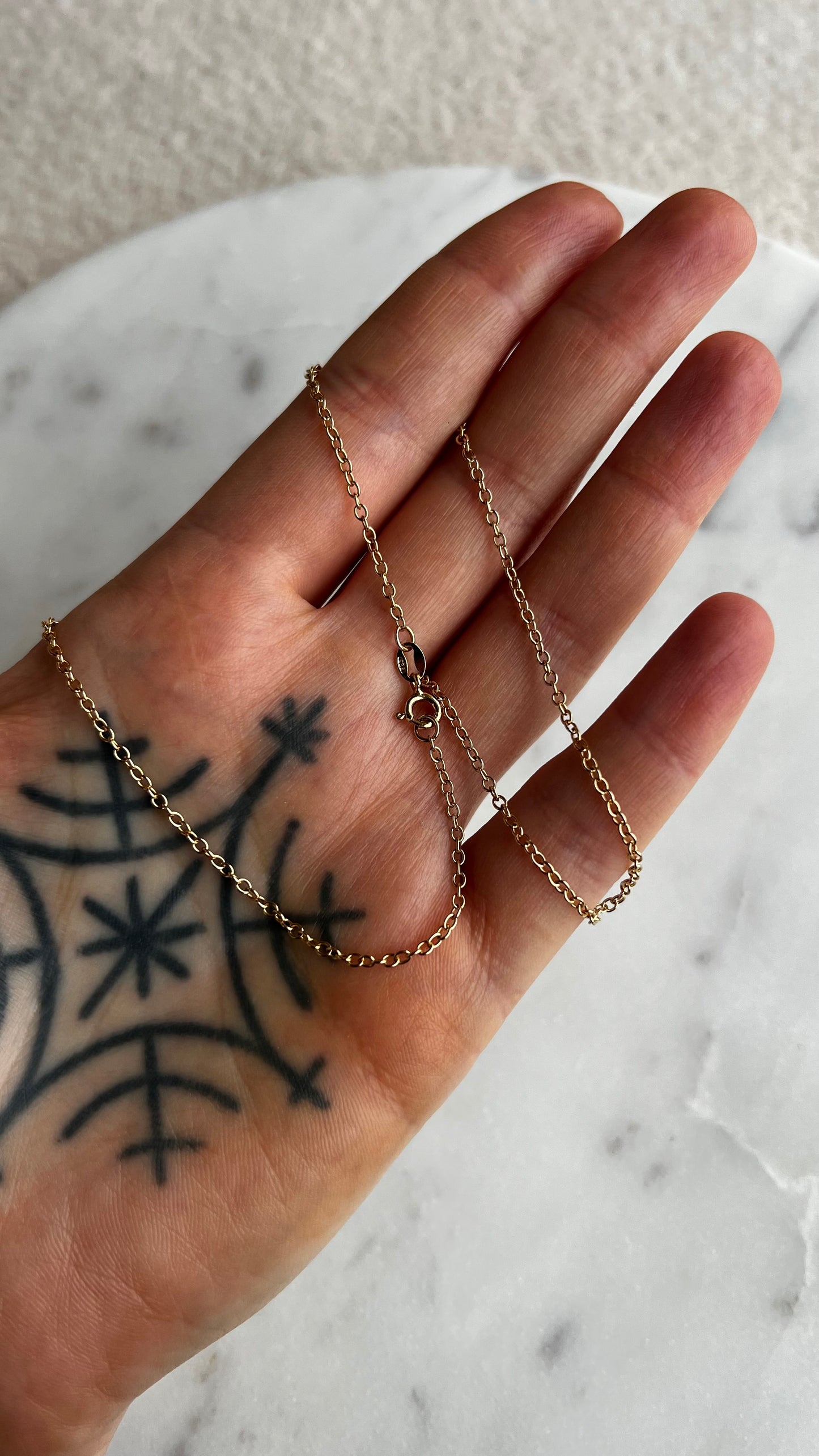 Łańcuszek prosty Ankier.